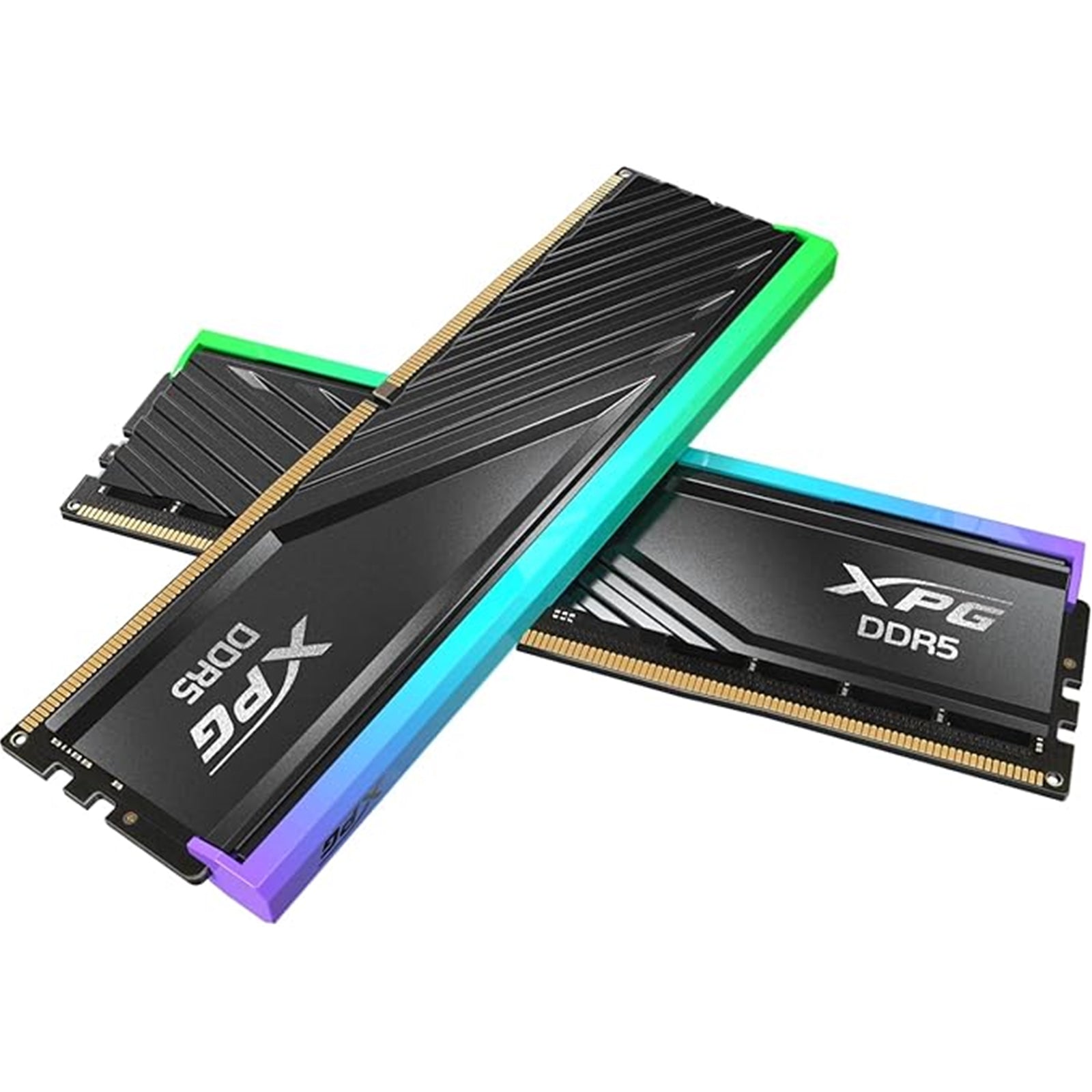 ADATA XPG Lancer Blade DDR5 32GB 6400MHz CL32 RGB RAM Kit Black ADATA XPG Lancer Blade DDR5 32GB 6400MHz CL32 RGB RAM Kit Black